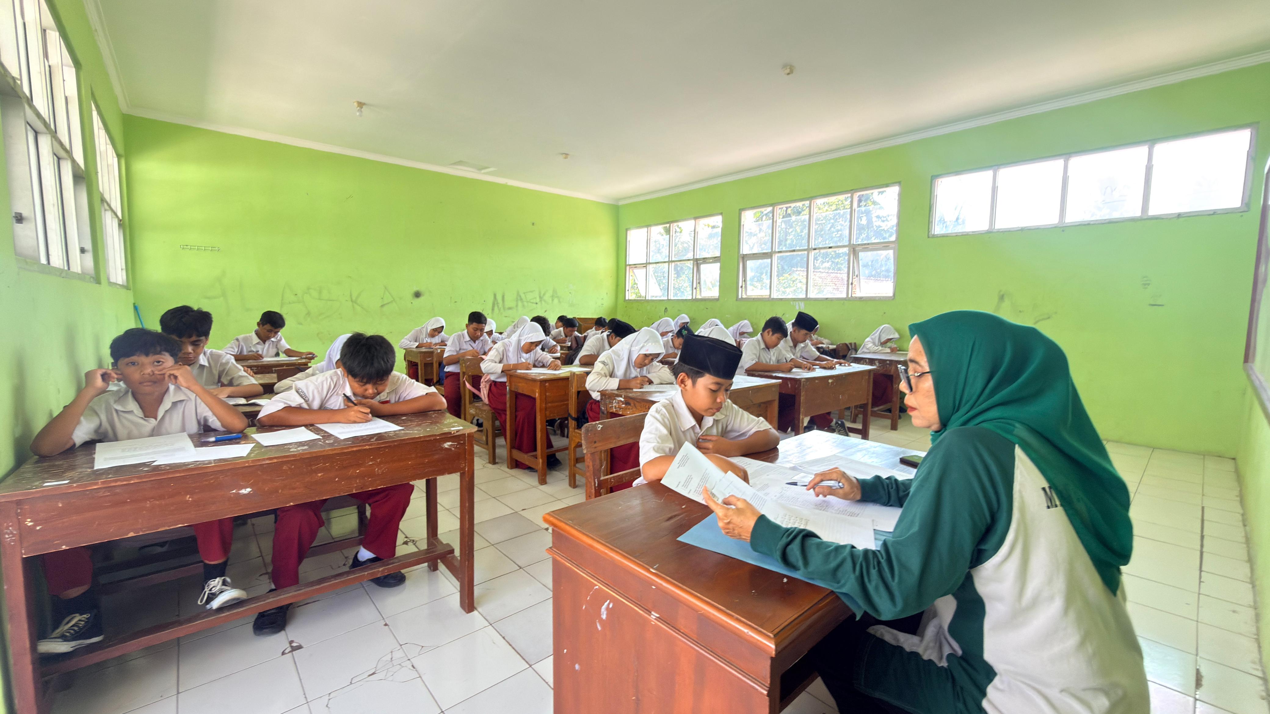289 Calon Siswa Ikuti Seleksi Akademik PPDB MTsN 2 Kota Banjar, Tes Tulis dan Wawancara Saring Generasi Berprestasi