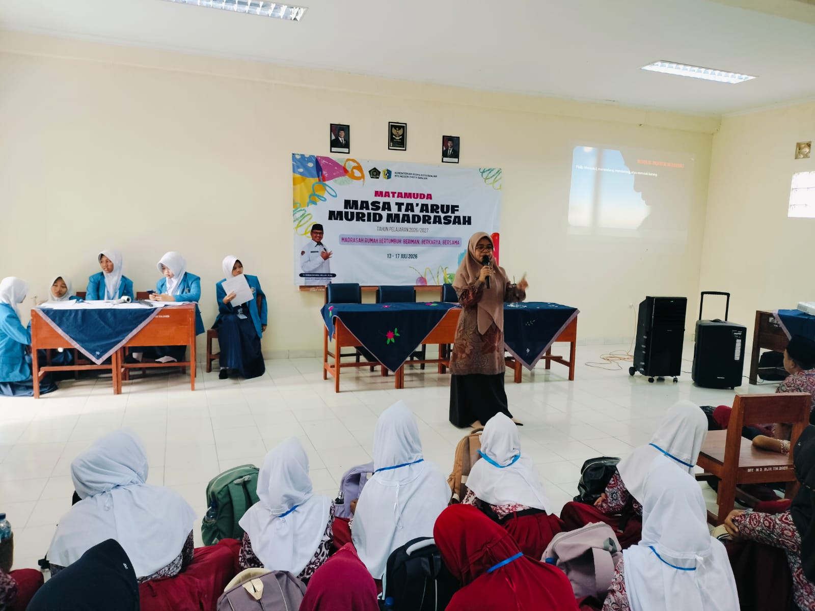 Waka Kesiswaan MTsN 3 Banjar Edukasi 105 Siswa Baru Cegah Perundungan