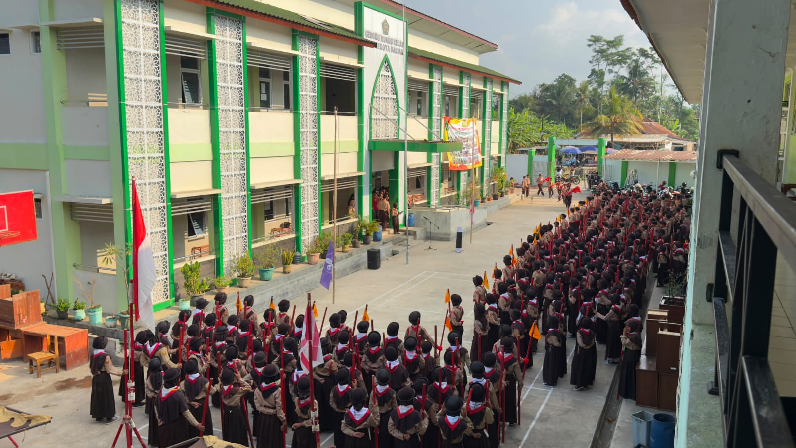 Bekali Murid Baru Menuju Pramuka Garuda, MTsN 2 Kota Banjar Resmi Buka ORPRAMA 2026.