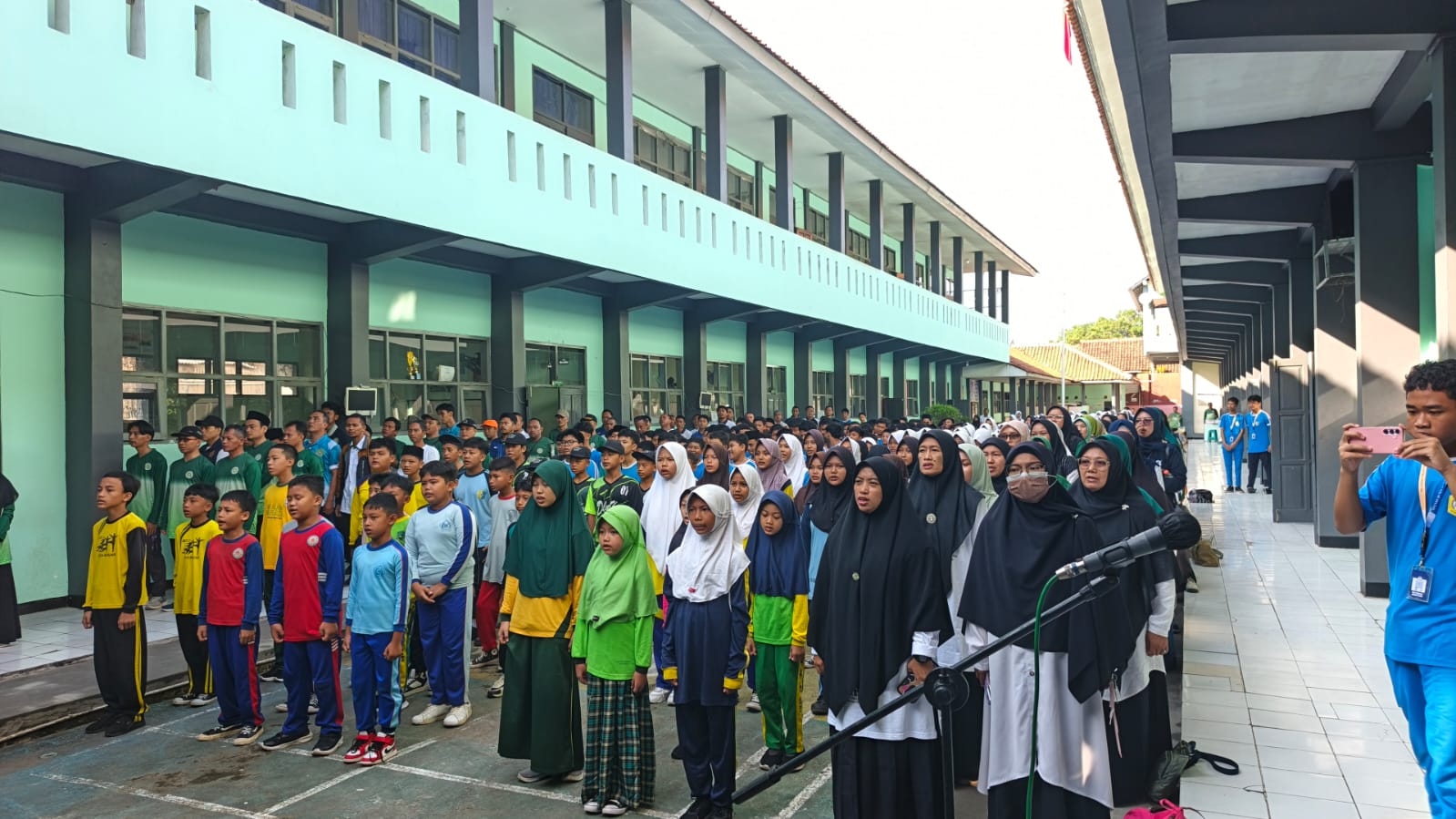 Satu Barisan, Satu Semangat; Peserta PORSENI Madrasah Kota Banjar 2026 Siap Berlaga