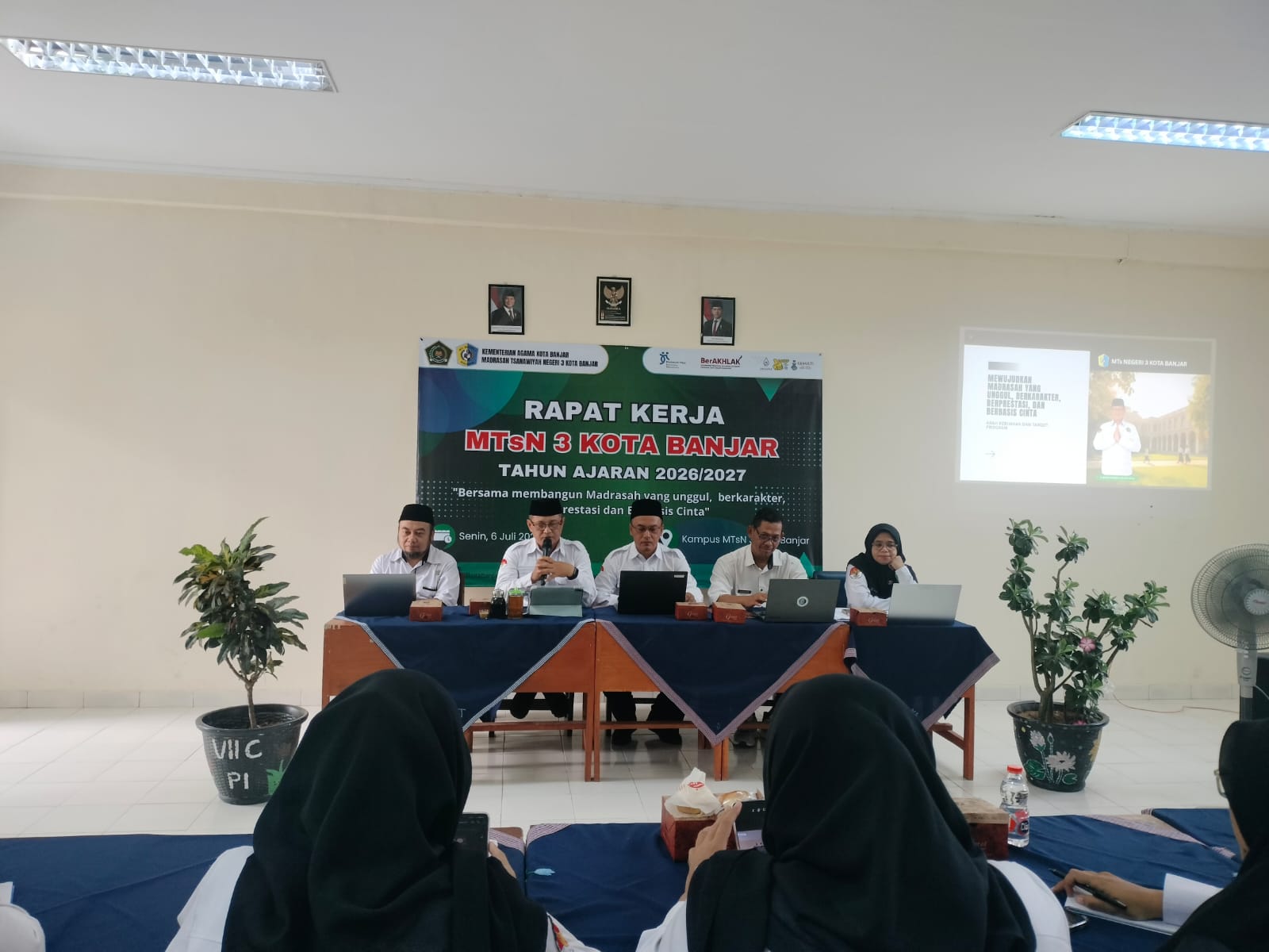 Sinergi Super Team MTsN 3 Banjar, susun Program Menuju Madrasah Unggul Berbasis Cinta