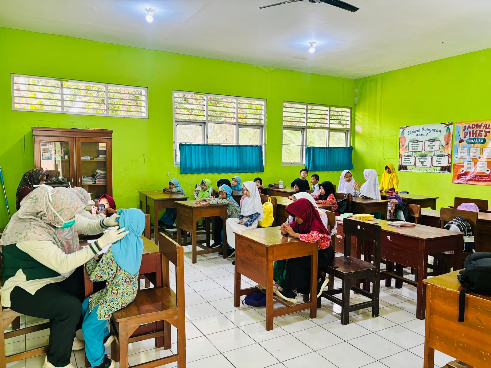Puskesmas Langensari I Gelar Cek Kesehatan Gratis di MIN 2 Kota Banjar, Wujud Deteksi Dini bagi Generasi Sehat